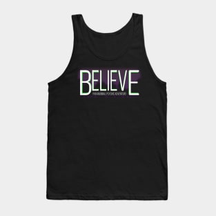 Believe: Paranormal Psychic Adventure Indie Game Tank Top